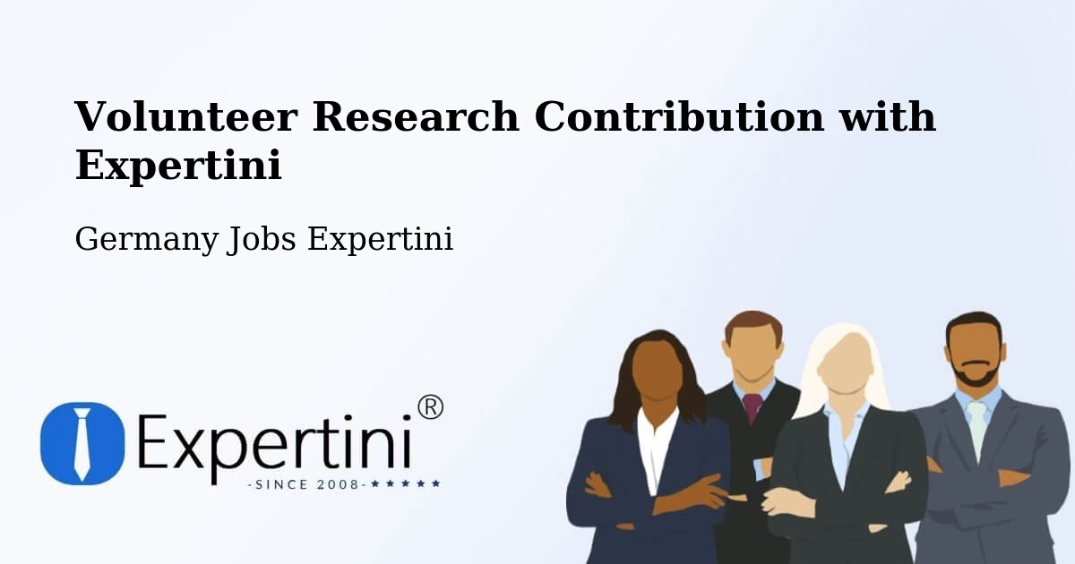Volunteer Research Contribution Program – Sankt Leon Rot - Germany Jobs Expertini